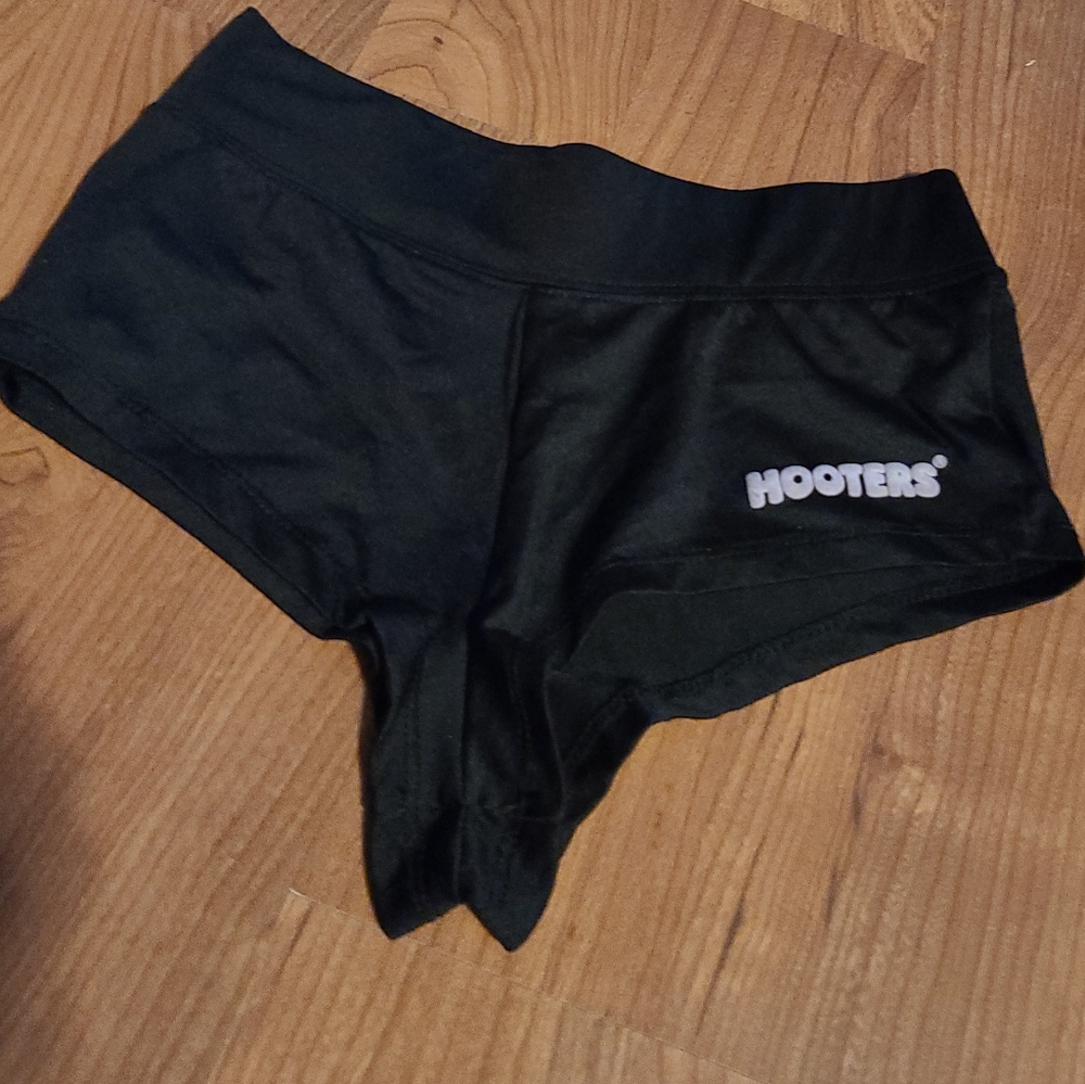 Black Hooters xxxs new  style booty shorts